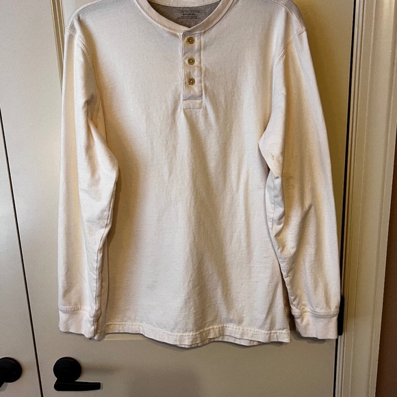 Covington Mens Long Sleeve Henley Size Medium (38-40) - Picture 1 of 5